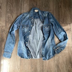 Denim Button Up Shirt